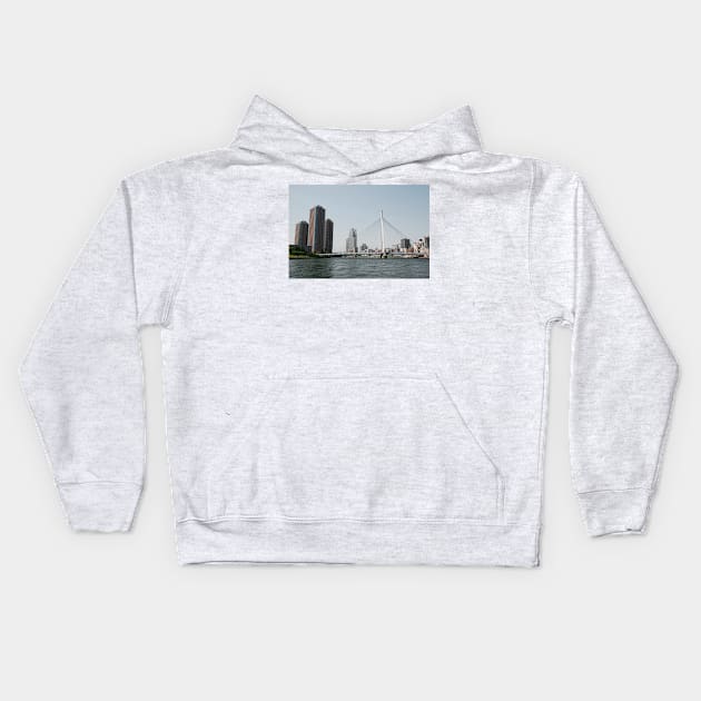 Tokyo Bridge, Japan Kids Hoodie by jojobob